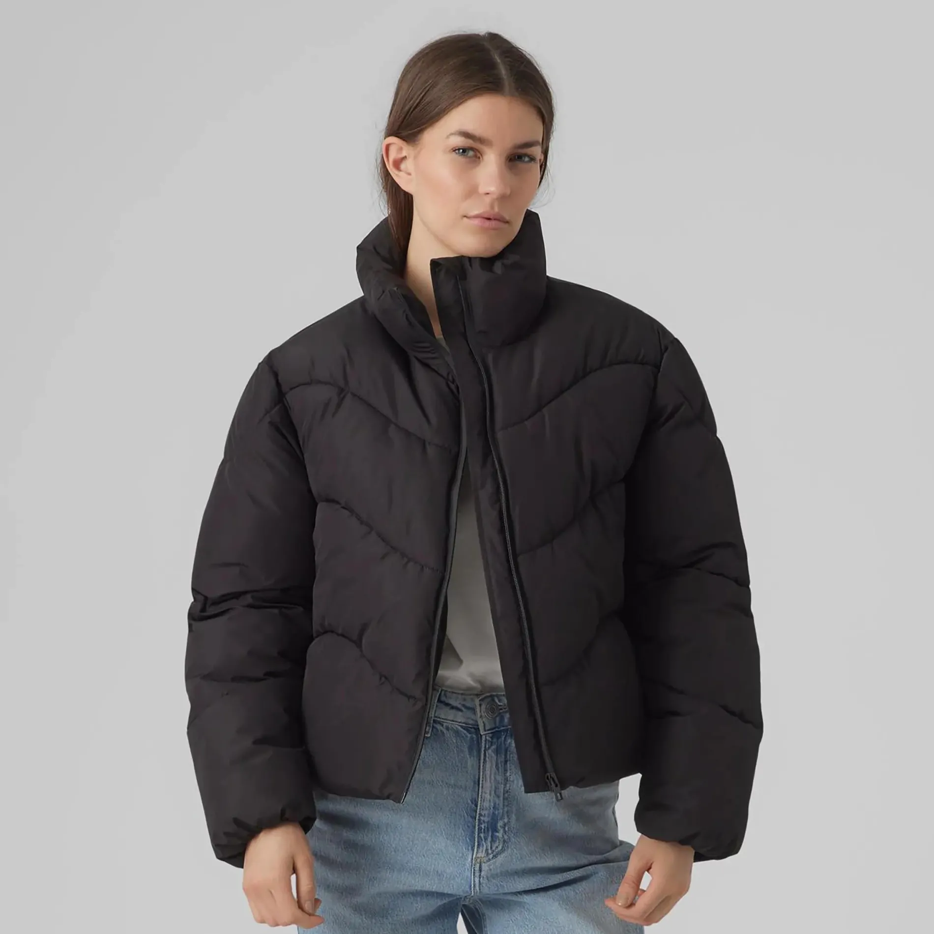 Vero Moda VMWAVE SHORT JACKET B Steppjacke