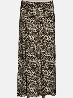 Vero Moda VMALBA ANKLE SKIRT WV Midi-Rock mit Print
