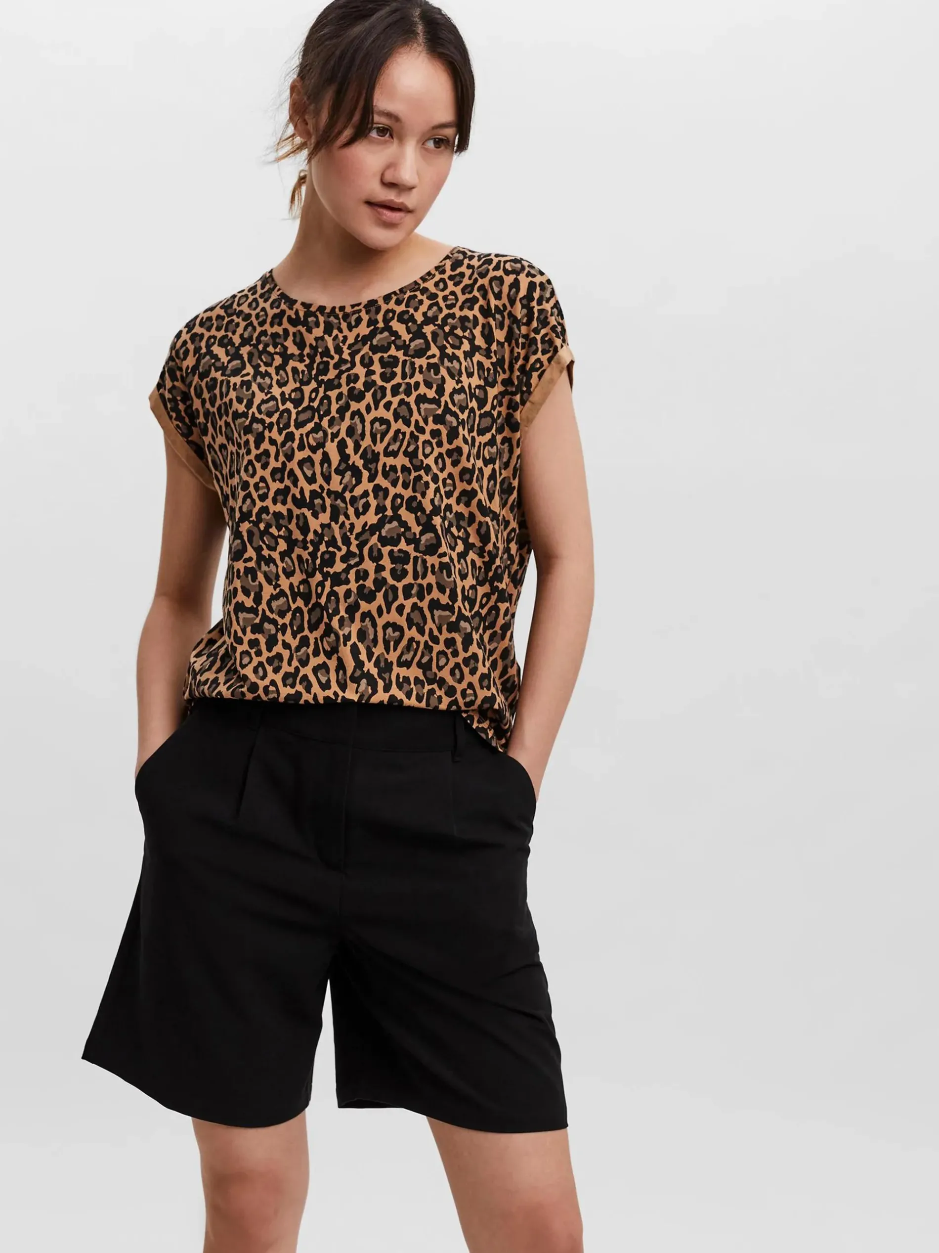 Vero Moda VMAVA PLAIN SS TOP MU Shirt