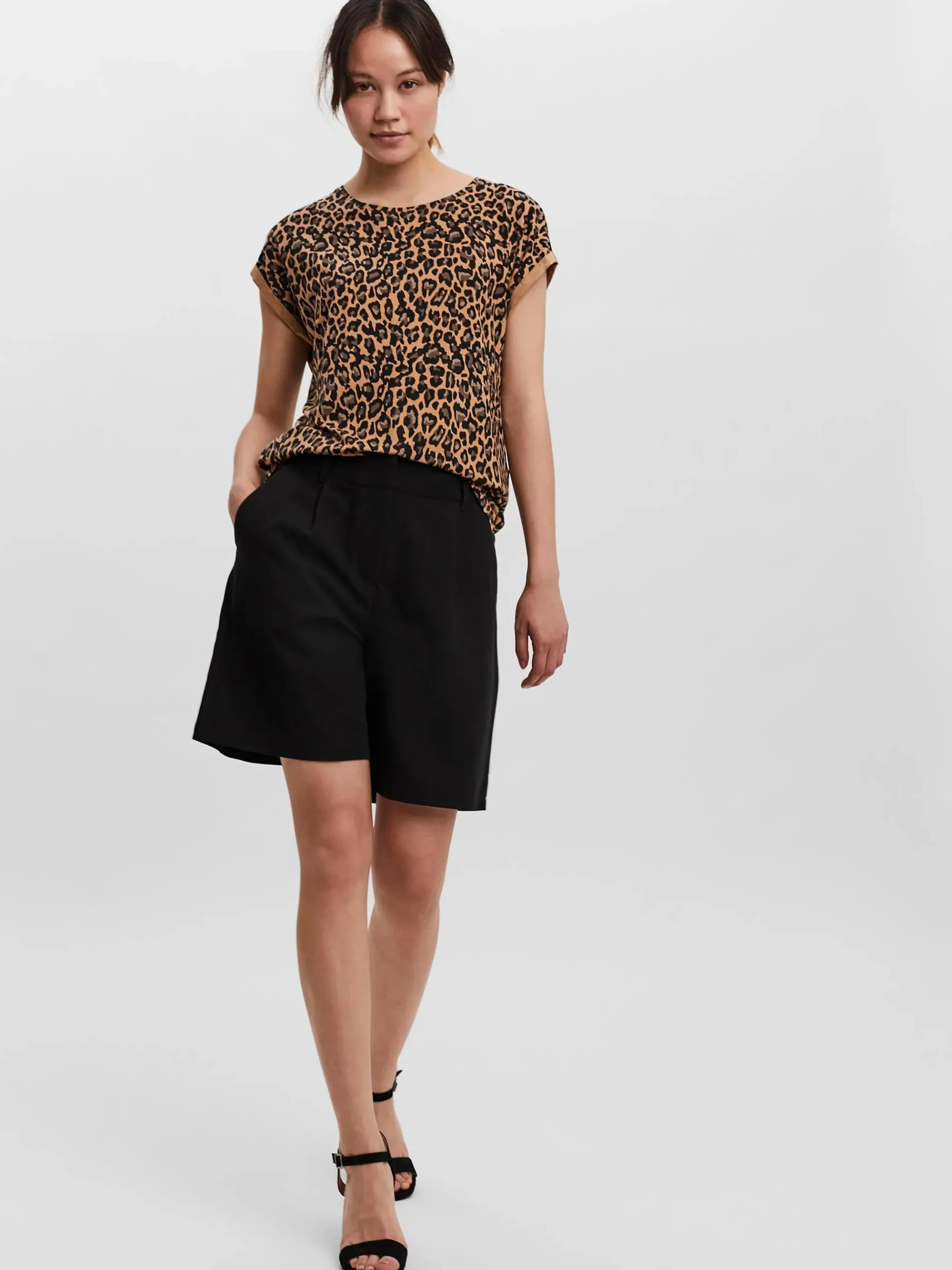 Vero Moda VMAVA PLAIN SS TOP MU Shirt