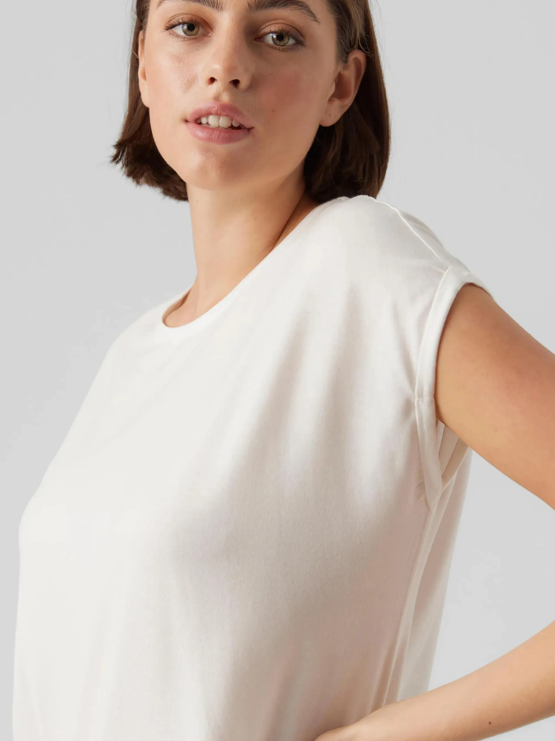 Vero Moda VMAVA PLAIN SS TOP GA Shirt