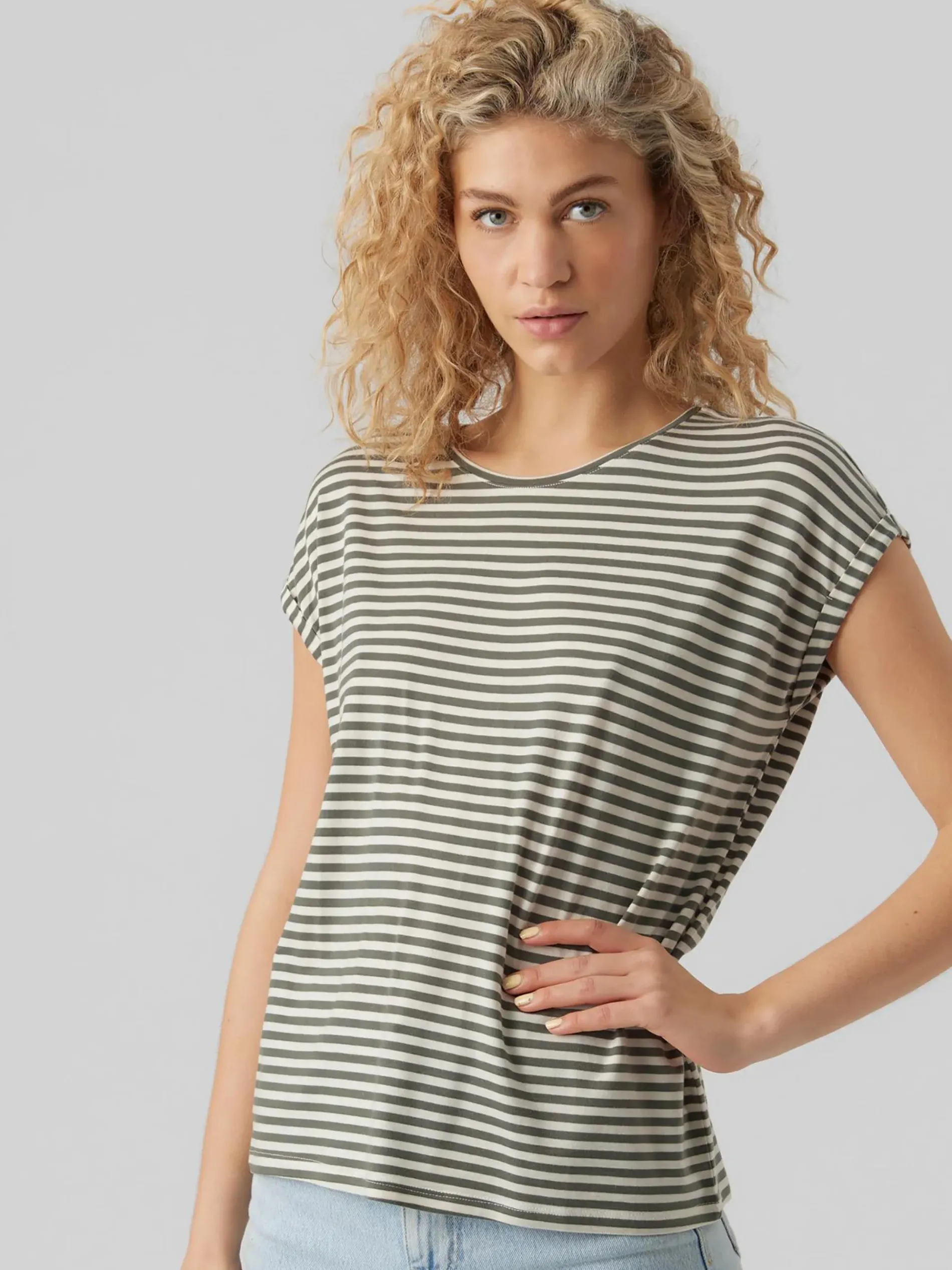 Vero Moda VMAVA PLAIN SS TOP ST T-Shirt