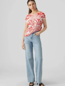 Vero Moda VMAVA PLAIN SS TOP MU Shirt