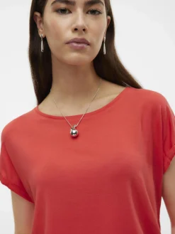 Vero Moda VMAVA PLAIN SS TOP GA Shirt