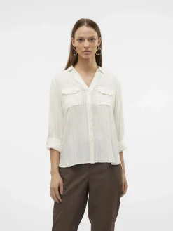 Vero Moda VMBUMPY LS GLITTER Hemdbluse