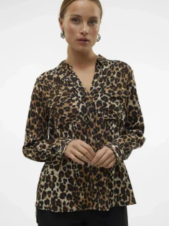 Vero Moda VMBUMPY L/S SHIRT NEW Bluse