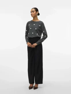 Vero Moda VMDOFFY INTARSIA LS O Pullover