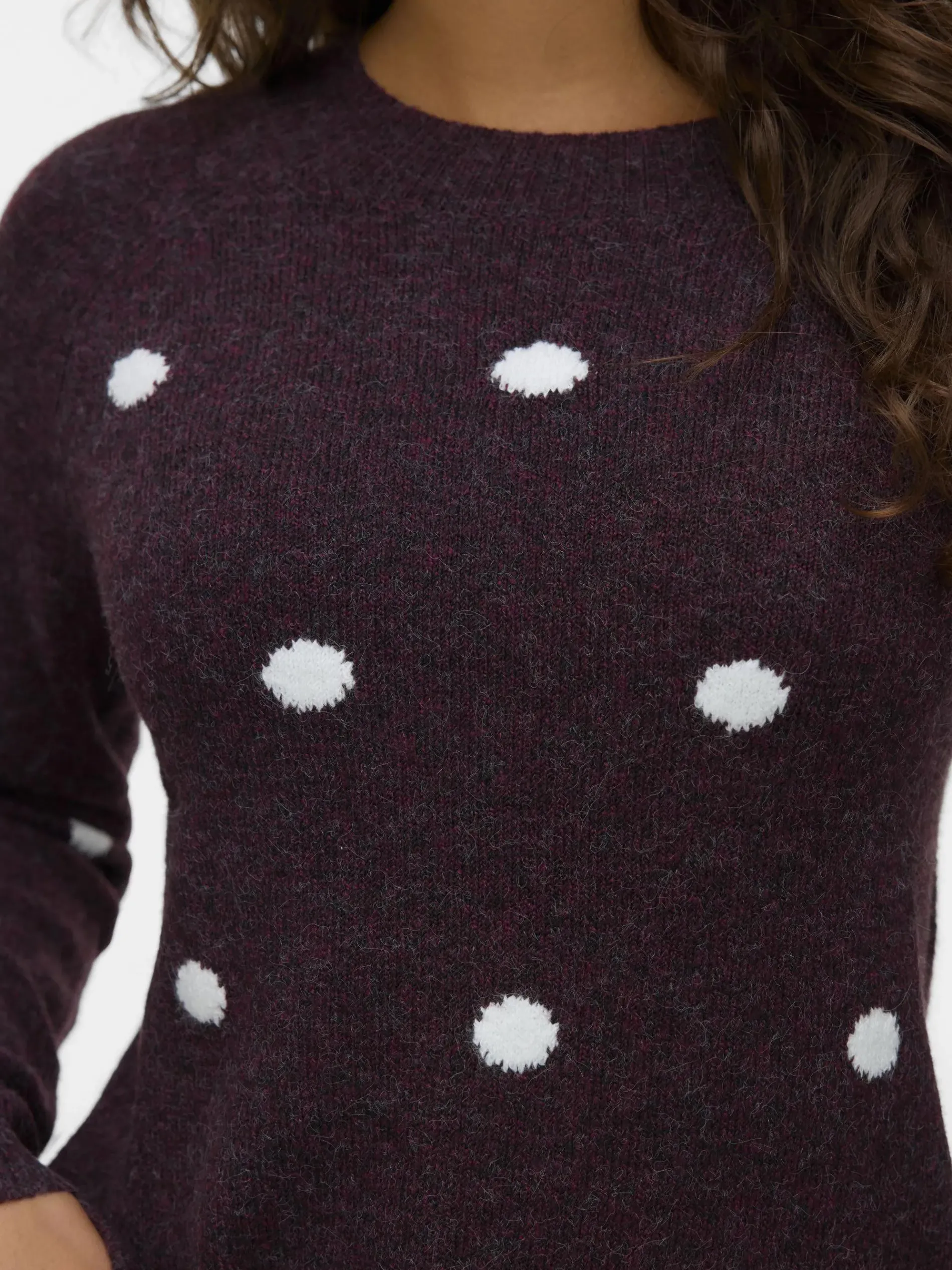 Vero Moda VMDOFFY INTARSIA LS O Pullover