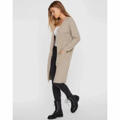 Vero Moda VMDOFFY LS LONG OPEN Longcardigan