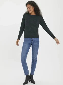 Vero Moda VMDOFFY LS O-NECK BLO Pullover