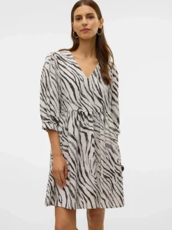 Vero Moda VMDORA DESY 3/4 V-N S Kleid