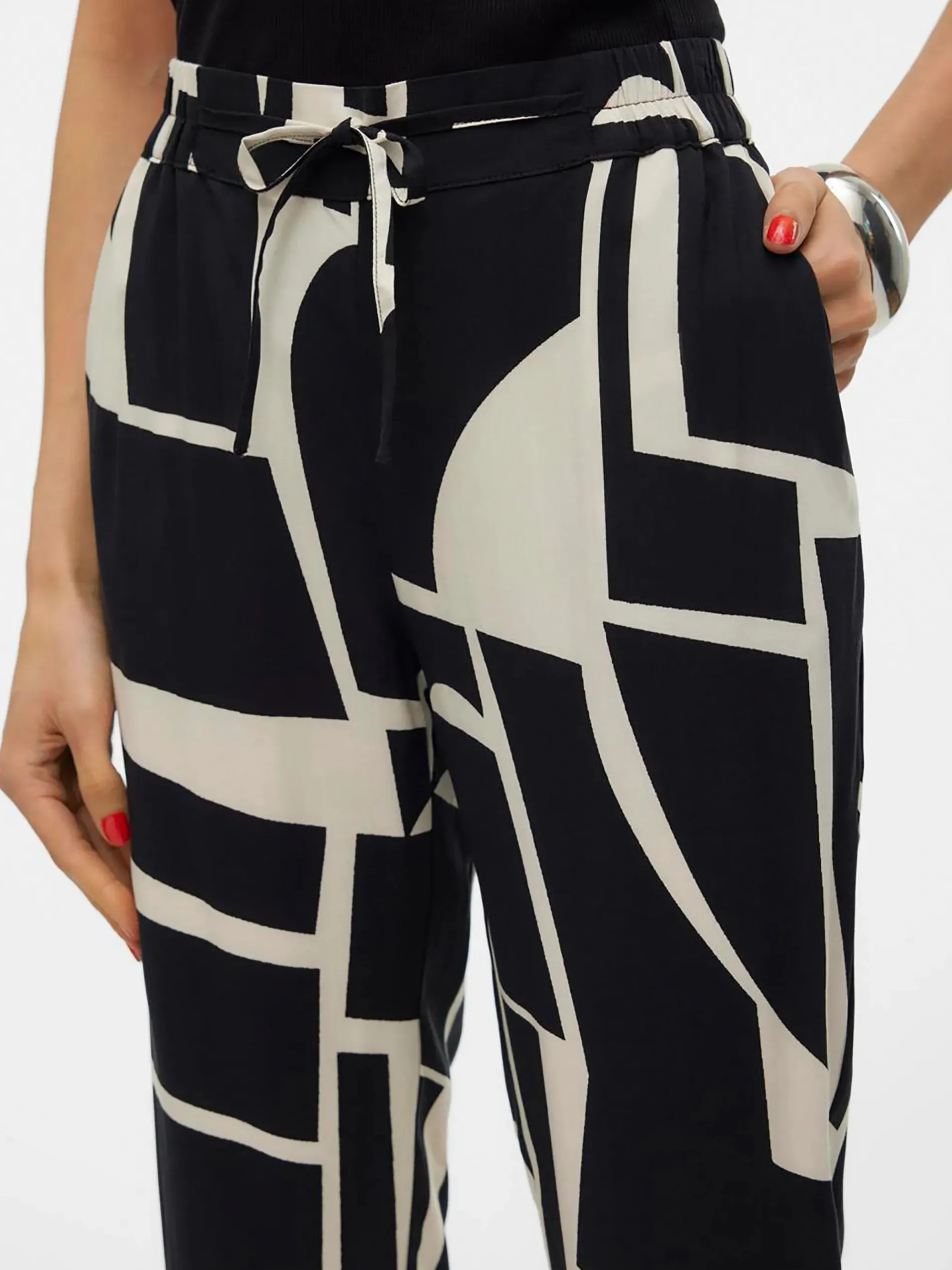 Vero Moda VMEASY JOY NW LOOSE P Freizeithose