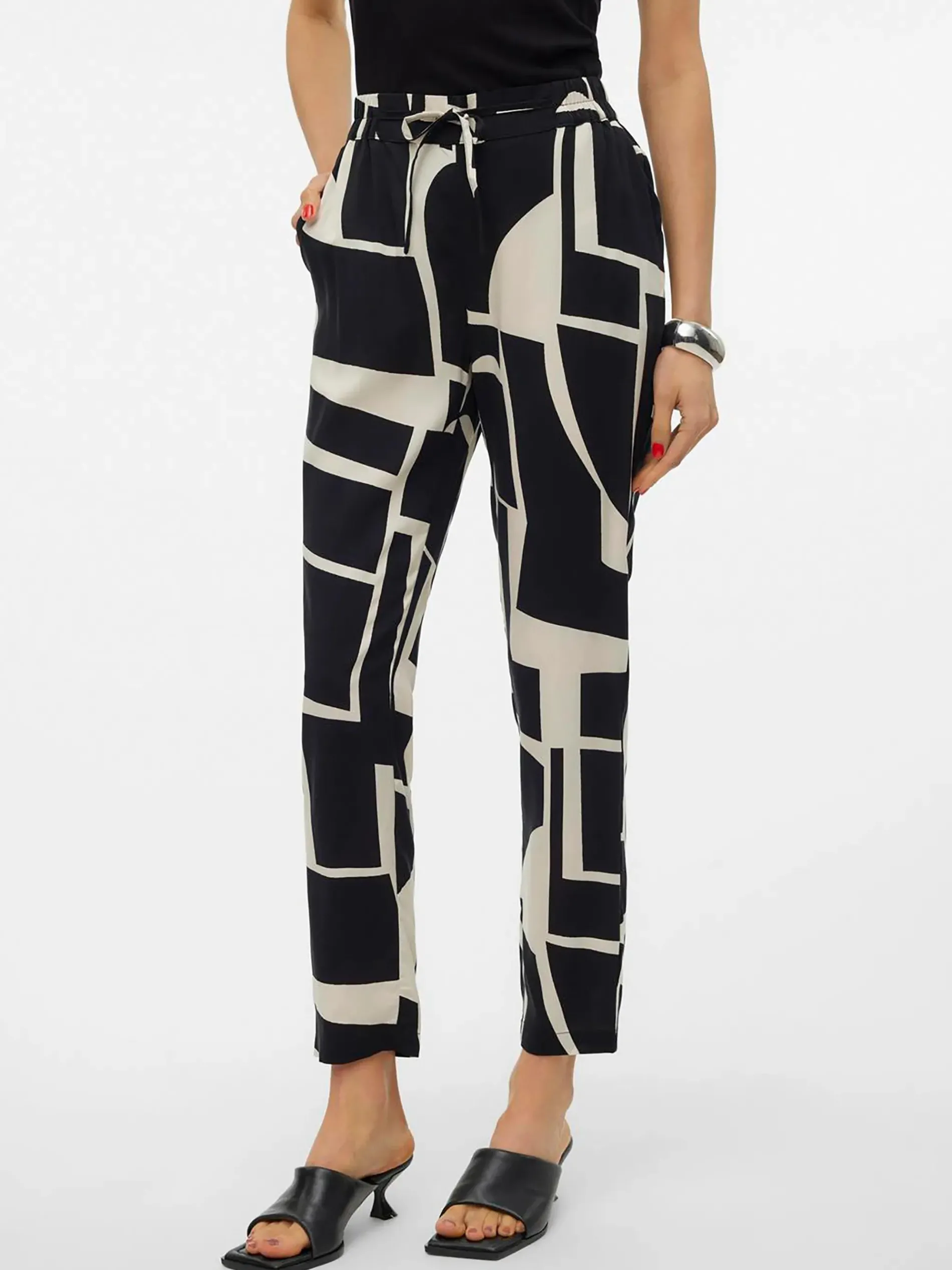 Vero Moda VMEASY JOY NW LOOSE P Freizeithose