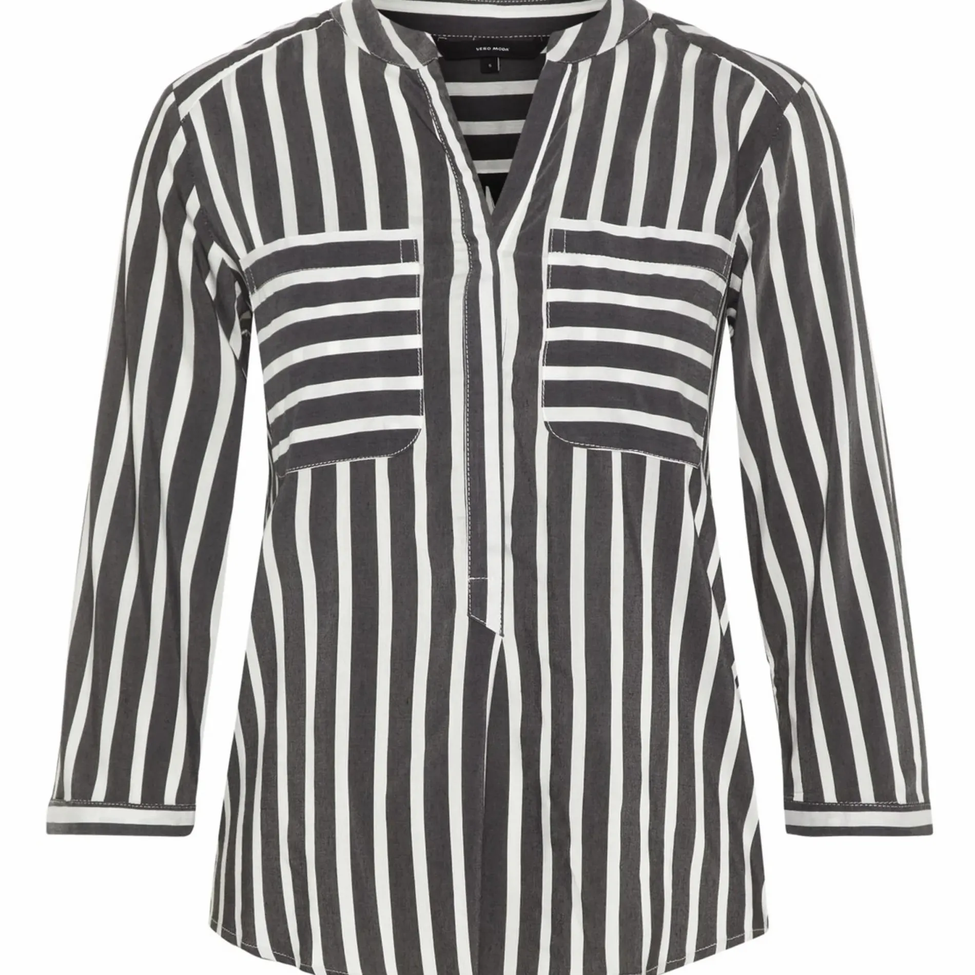 Vero Moda VMERIKA STRIPE 3/4 SH Bluse mit 3/4 Arm