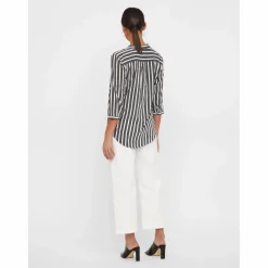 Vero Moda VMERIKA STRIPE 3/4 SH Bluse mit 3/4 Arm