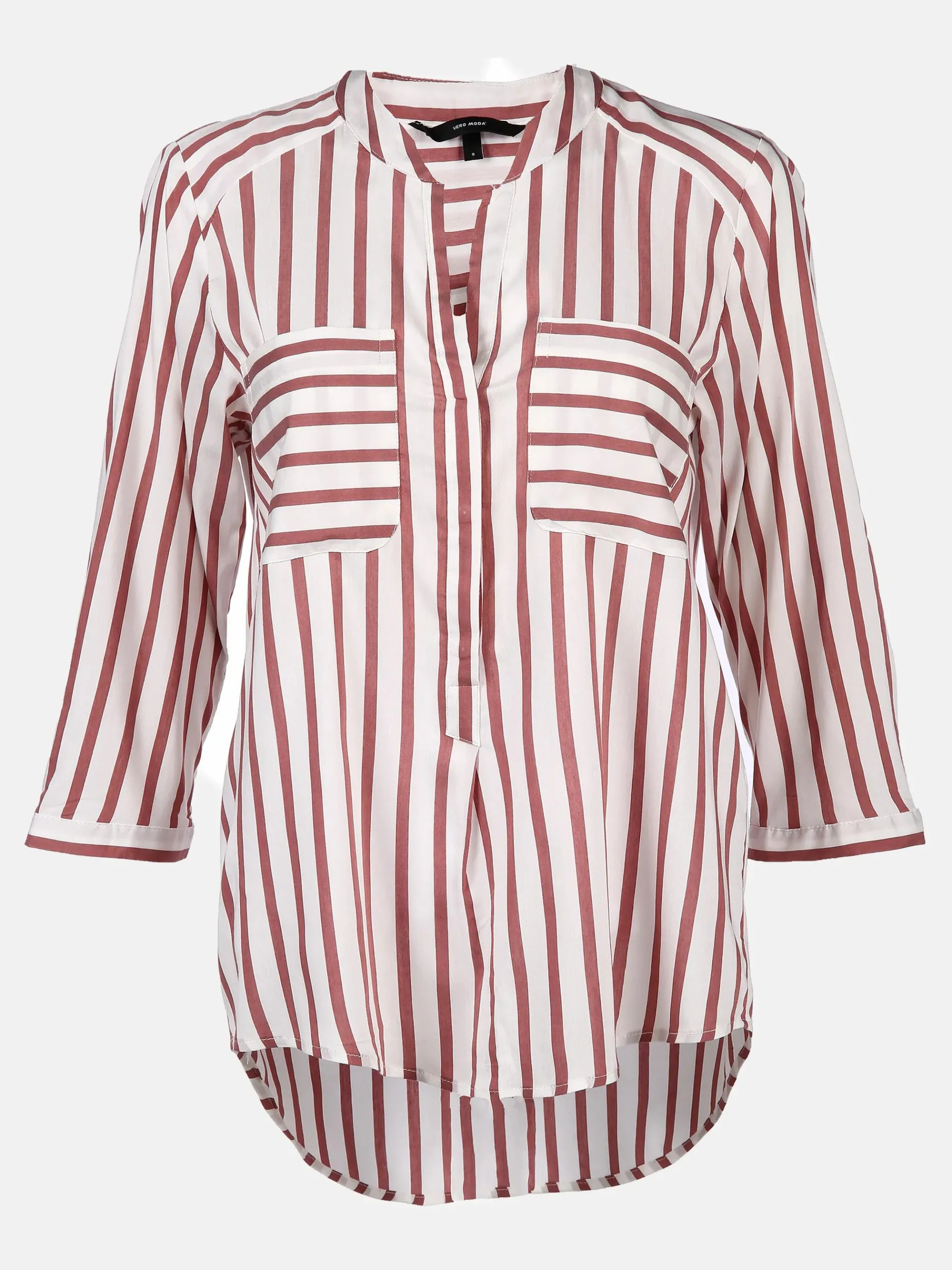 Vero Moda VMERIKA STRIPE 3/4 SH Bluse mit 3/4 Arm