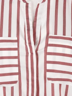 Vero Moda VMERIKA STRIPE 3/4 SH Bluse mit 3/4 Arm