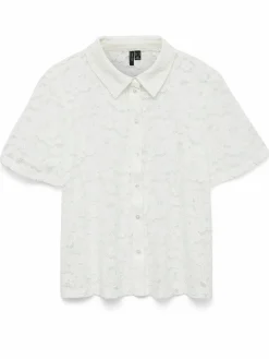 Vero Moda VMHONEY LACE SS SHIRT Bluse