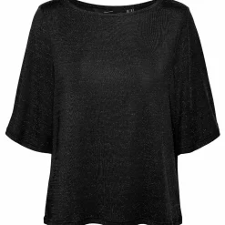 Vero Moda VMKANVA 2/4 TOP JRS Glitzershirt