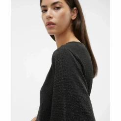 Vero Moda VMKANVA 2/4 TOP JRS Glitzershirt