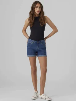 Vero Moda VMLUNA MR FOLD SHORTS