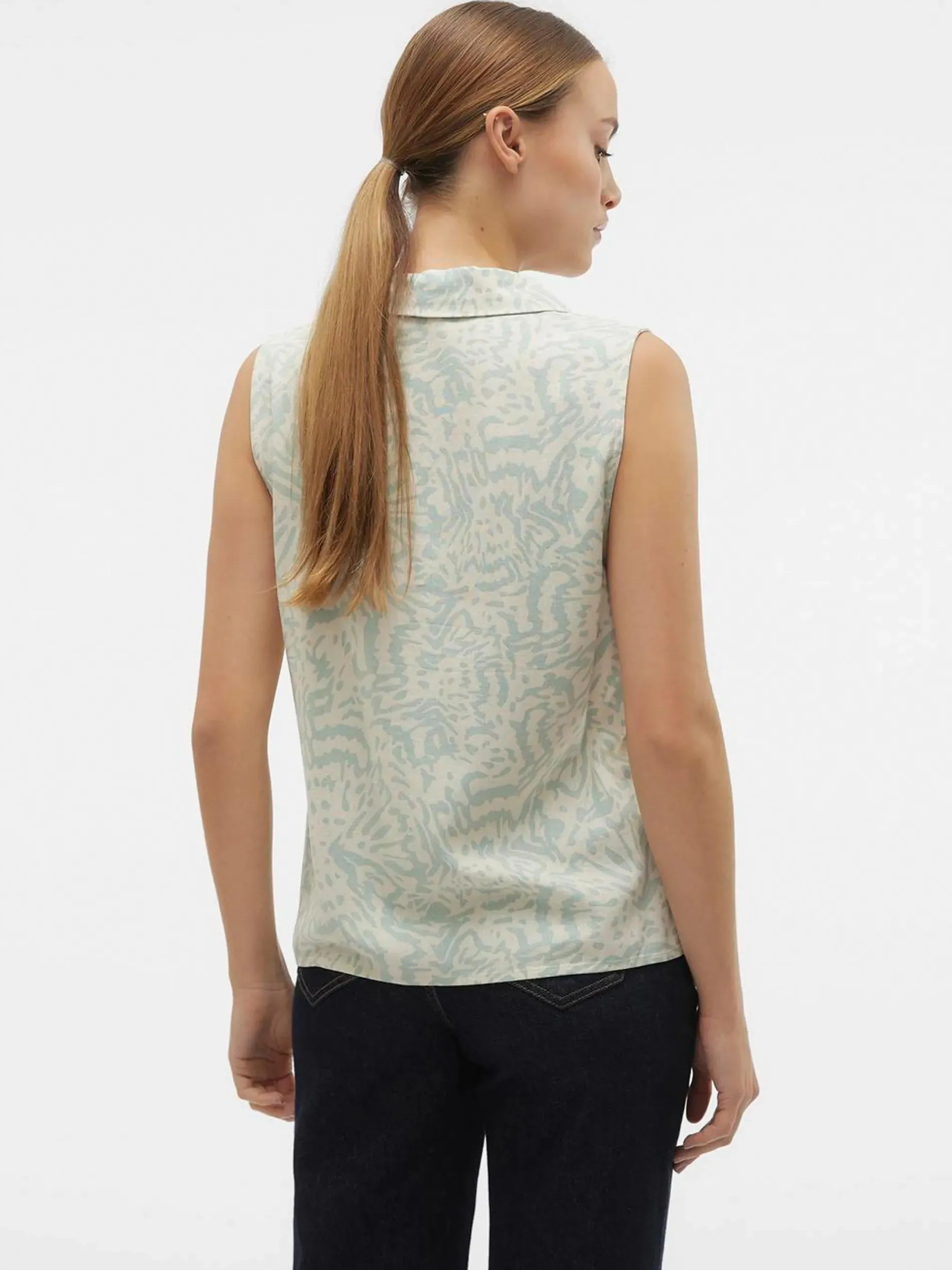 Vero Moda VMMYMILO SL V-NECK SH Blusen Top