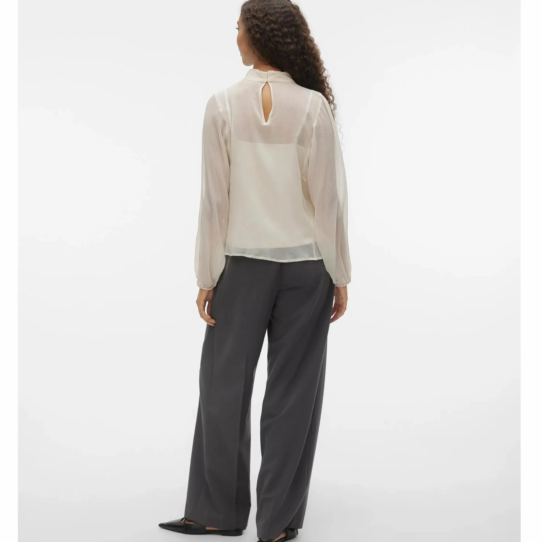 Vero Moda VMRHEA LS TOP WVN GA Blusenshirt