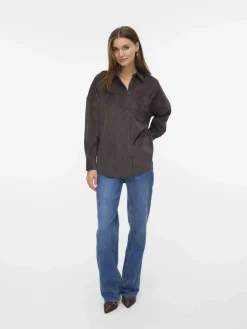 Vero Moda VMSANNE COURDEROY LS Cordhemd