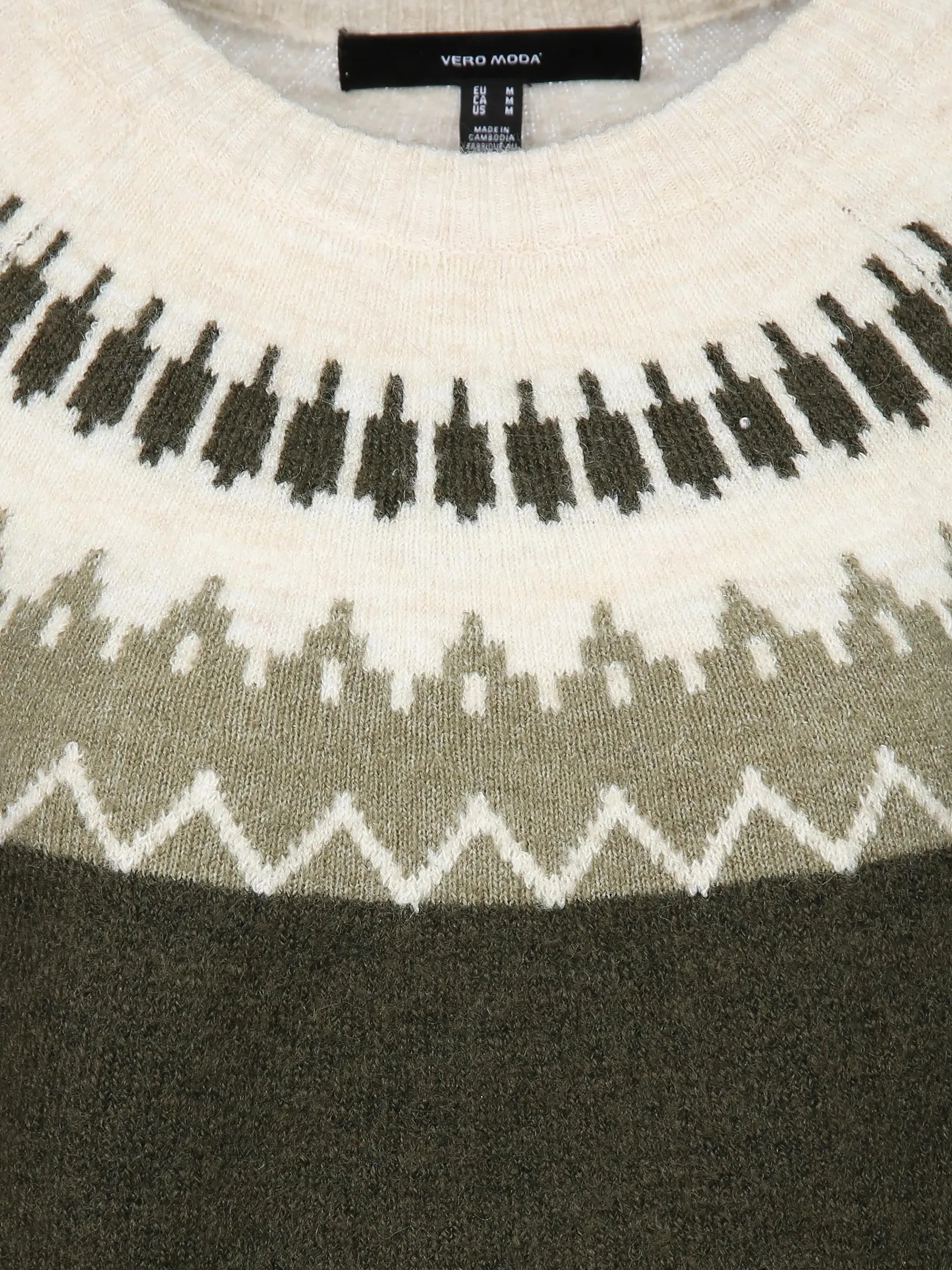 Vero Moda VMSIMONE LS NORDIC Pullover