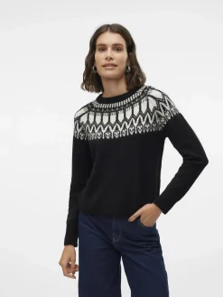 Vero Moda VMSIMONE LS NORDIC Pullover
