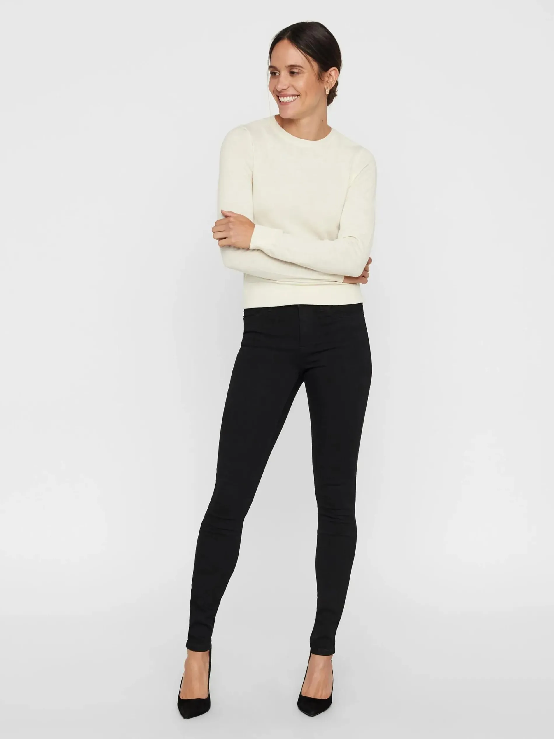 Vero Moda VMTANYA MR S PIPING J Jeans