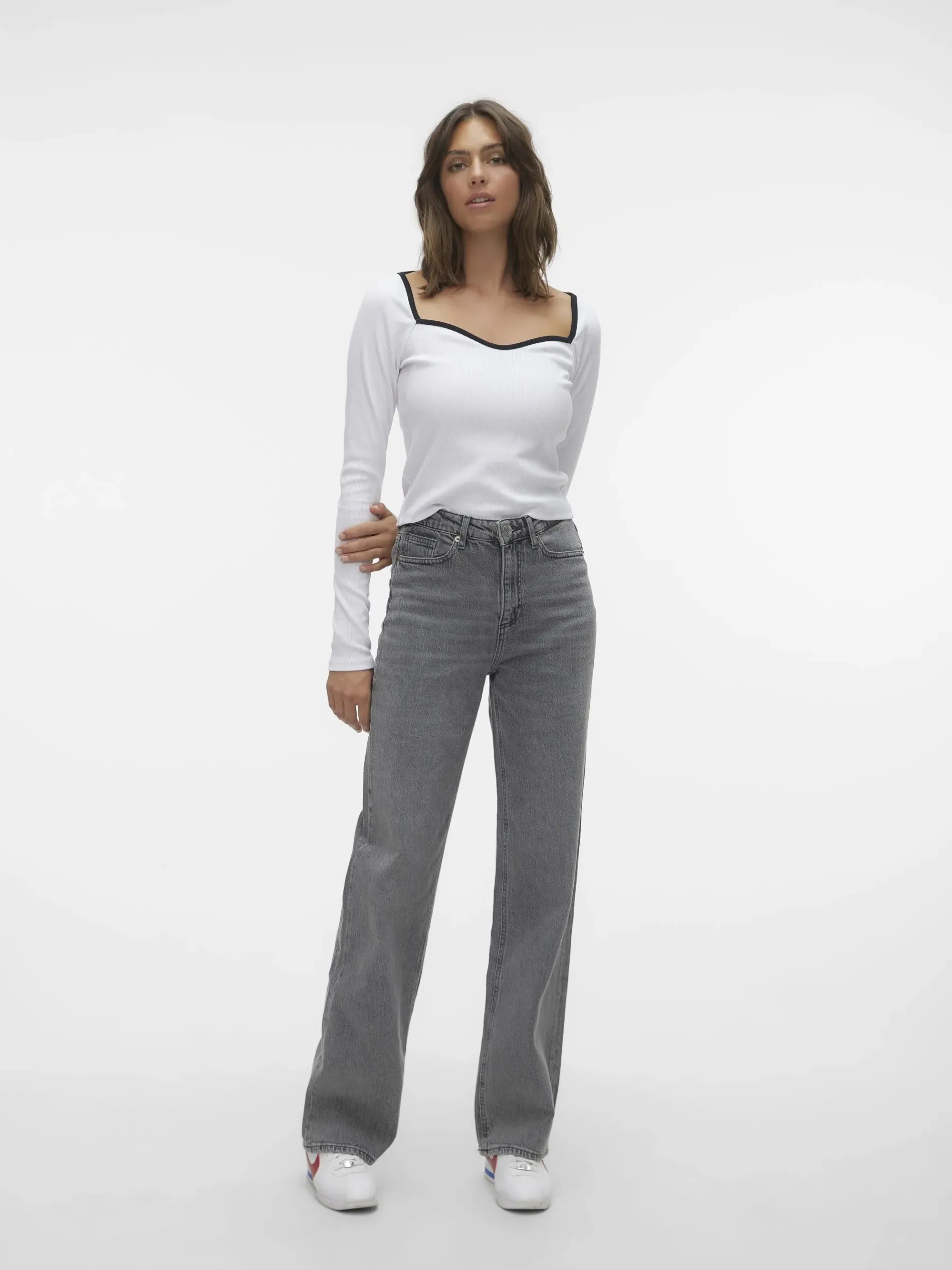 Vero Moda VMTESSA HR WIDE Jeans