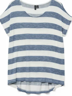 Vero Moda VMWIDE STRIPE S/L TOP Shirt