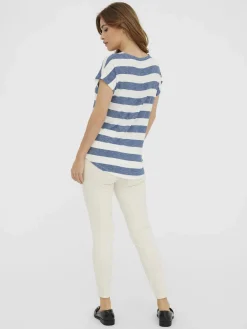 Vero Moda VMWIDE STRIPE S/L TOP Shirt