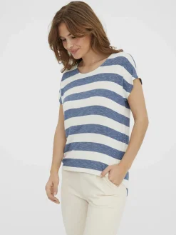 Vero Moda VMWIDE STRIPE S/L TOP Shirt