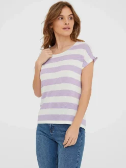 Vero Moda VMWIDE STRIPE S/L TOP Shirt