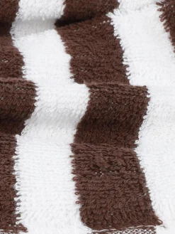 Waschhandschuh gestreift, 16x21cm