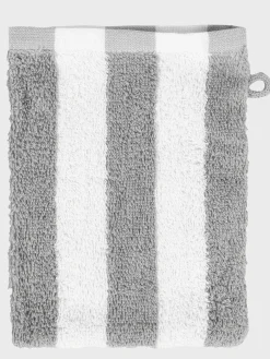 Waschhandschuh gestreift, 15x21cm