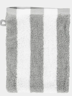 Waschhandschuh gestreift, 15x21cm