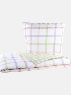 Wendebettwäsche, kariert, 155x220cm