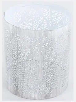 Windlicht aus Metall, 10 cm hoch