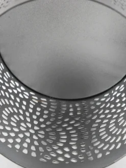 Windlicht aus Metall, 9x9x10cm