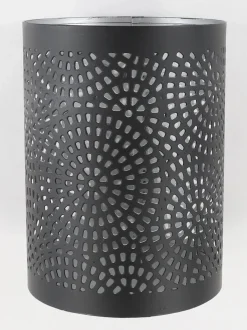 Windlicht aus Metall, 10x10x14cm