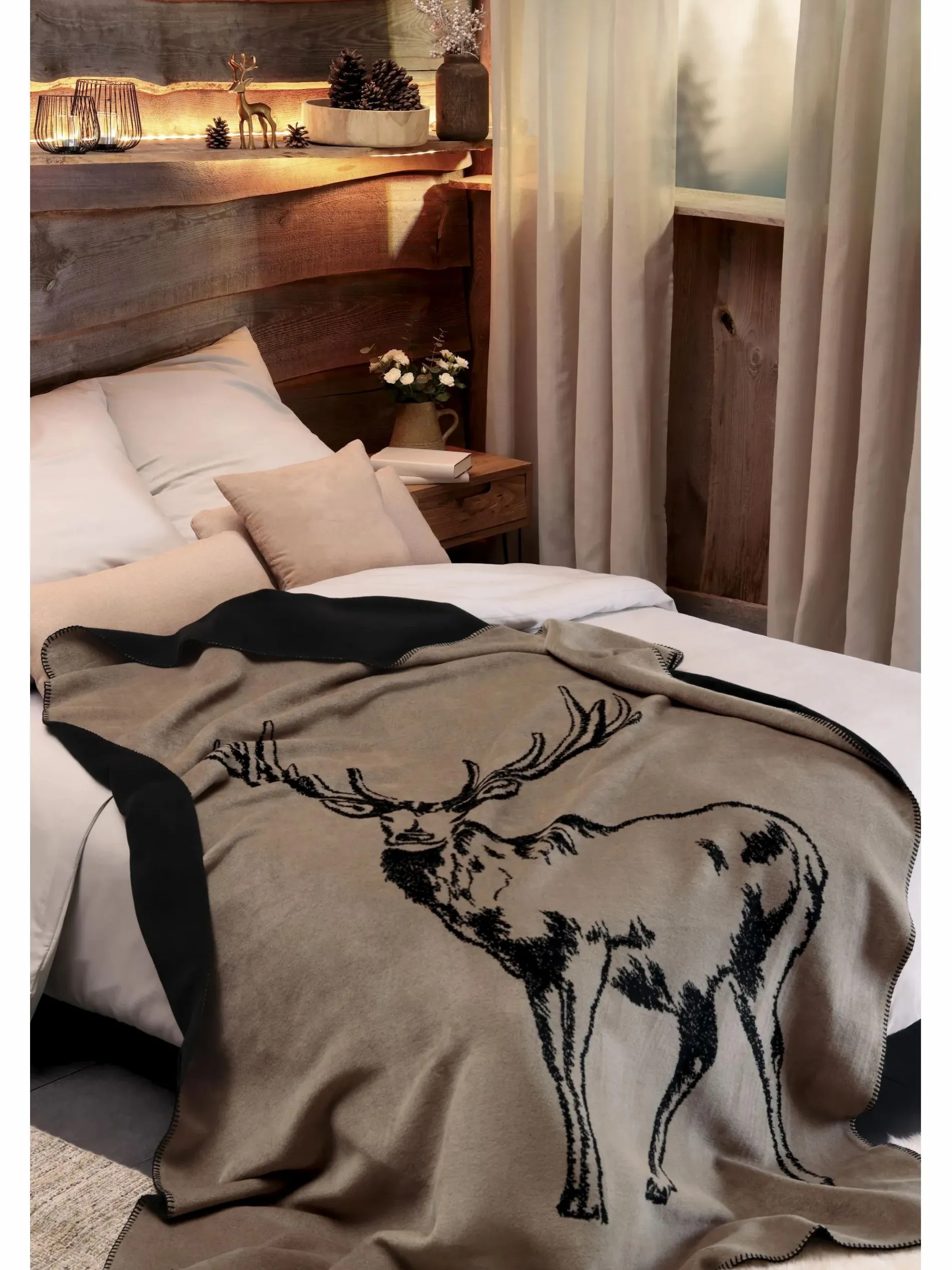 Wohndecke "Deer" 150x200 cm