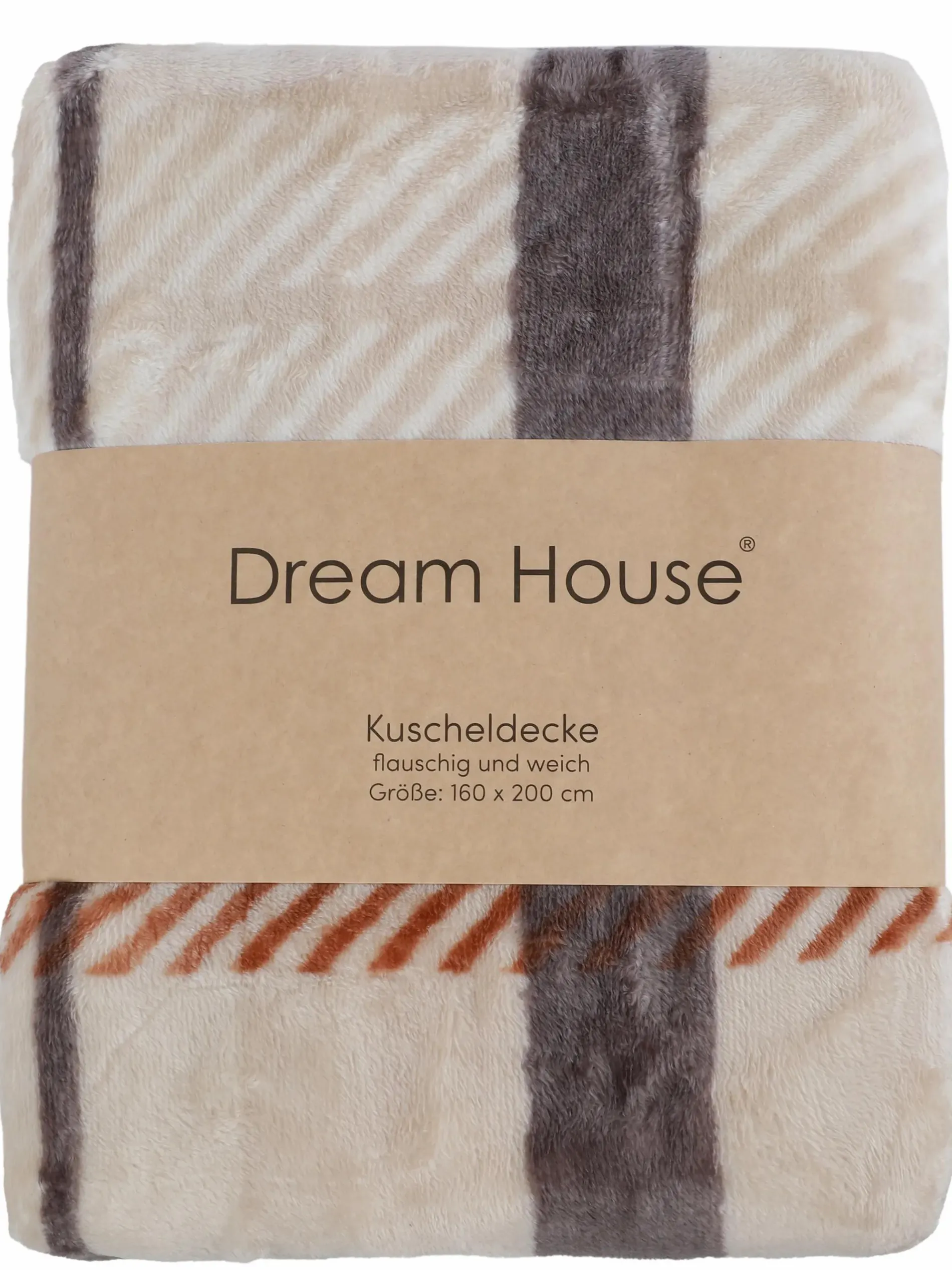 Wohndecke mit schönem Motiv, 160x200cm